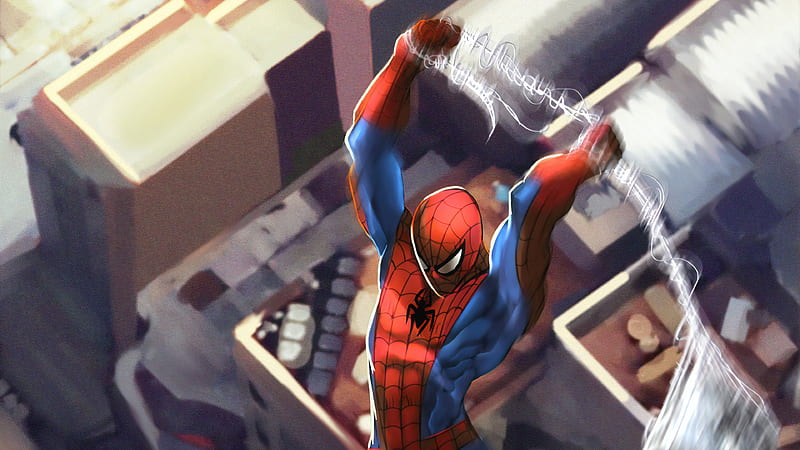 Spiderman Vs Venom Fight, spiderman, venom, superheroes, artstation, HD  wallpaper | Peakpx