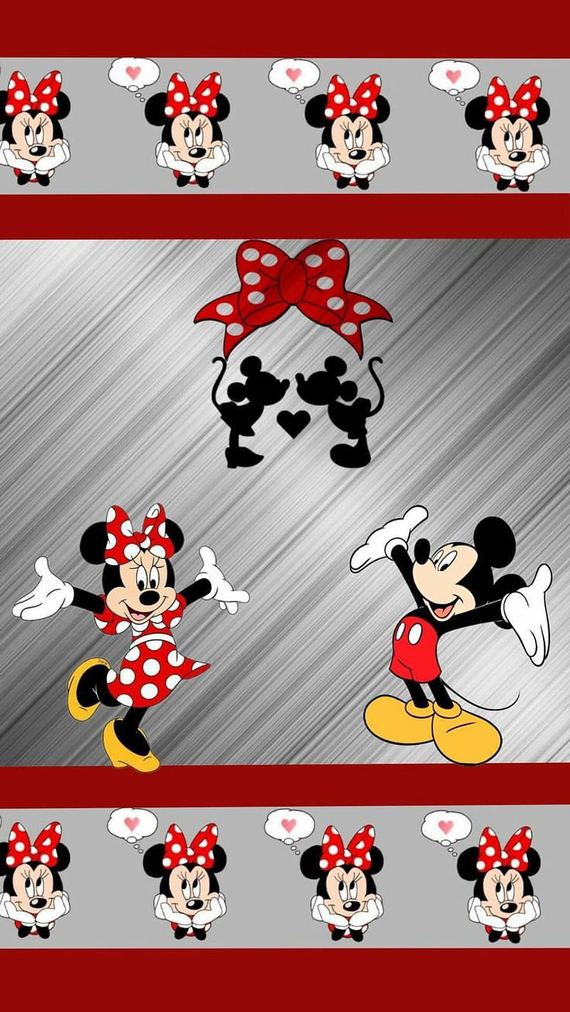 Скачать Mickey & Minnie Wallpaper APK для Android