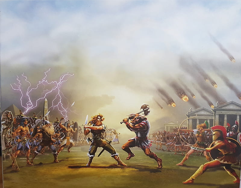 Age of Mythology Game Poster, HD wallpaper