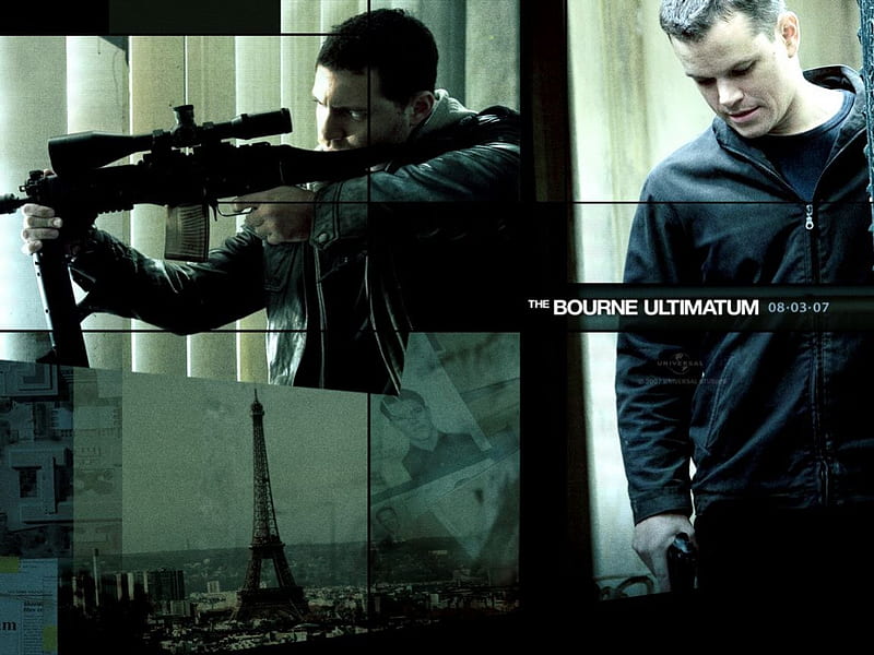 Matt Damon As Jason Bourne, bourne identity, jason bourne, bourne ultimatum, bourne supremacy, HD wallpaper