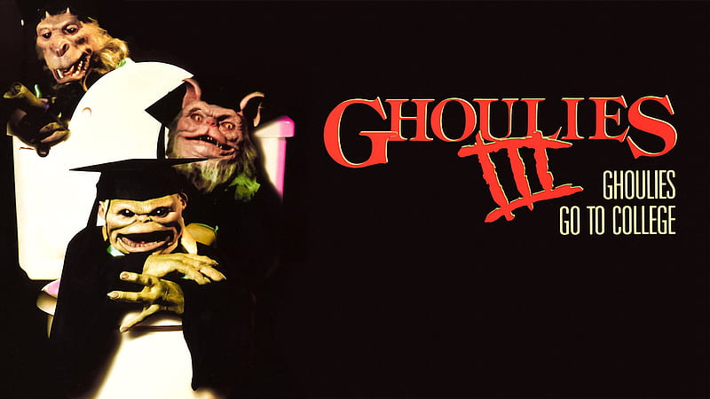 GHOULIES GO TO COLLEGE. Version 1., Monster, Horror, Ghoulies, Film, HD wallpaper