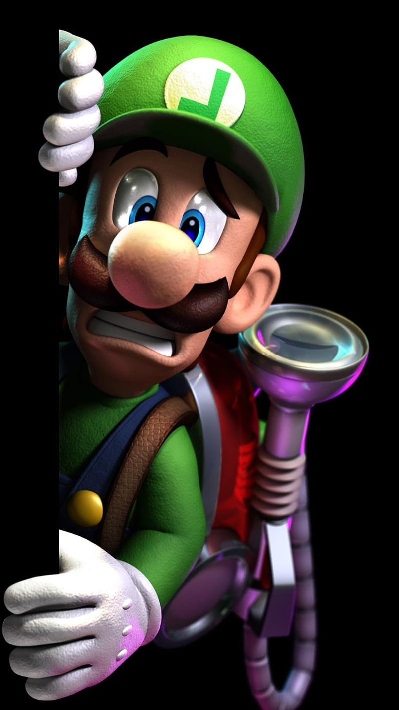 Luigi, luigi mansion, nintendo, super mario, HD phone wallpaper