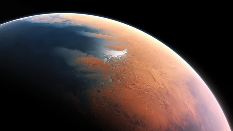 Mars , planets, 3d, water, space, mars, HD wallpaper | Peakpx