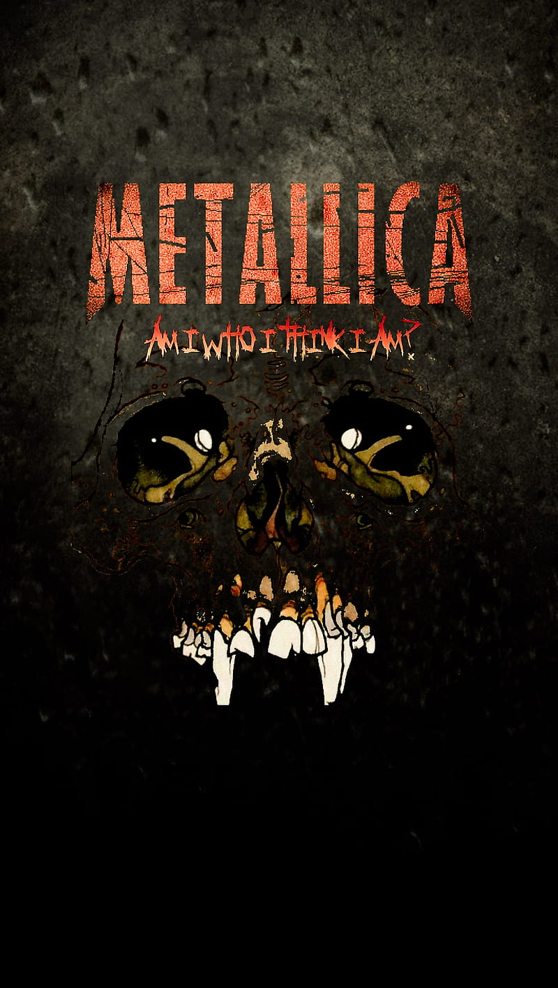 Metallica, dirty window, logo, pushead, scary guy, skull, st anger, HD phone wallpaper
