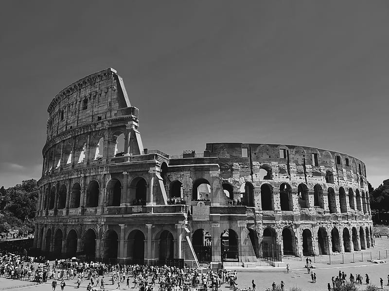 Coliseum, architecture, roma, HD wallpaper