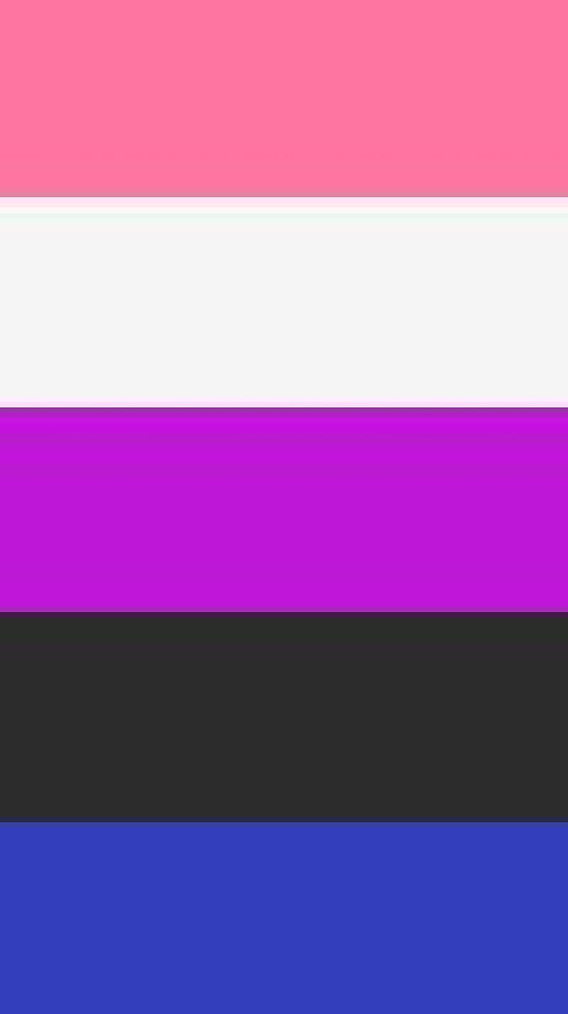 Personalized Pride Flags  Space based Genderfluid desktop background   For