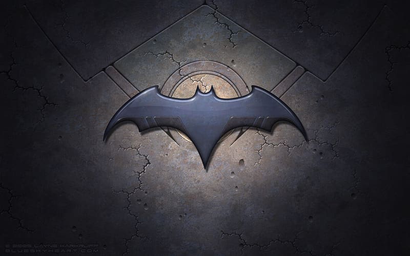 Download wallpaper emblem, logo, Batman, Batman, hq Wallpapers