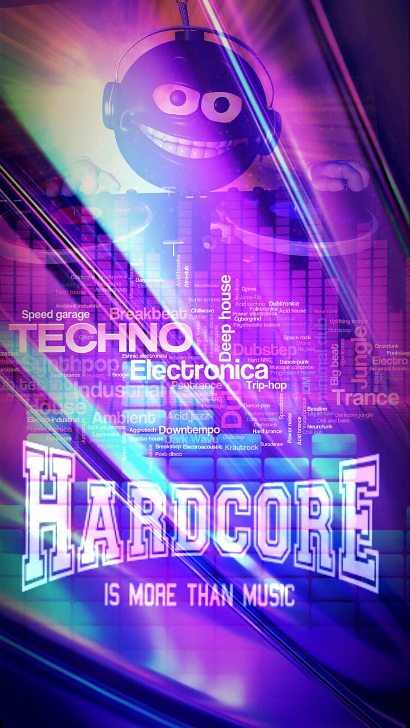 Hardcore music , bass, raver, techno, HD phone wallpaper
