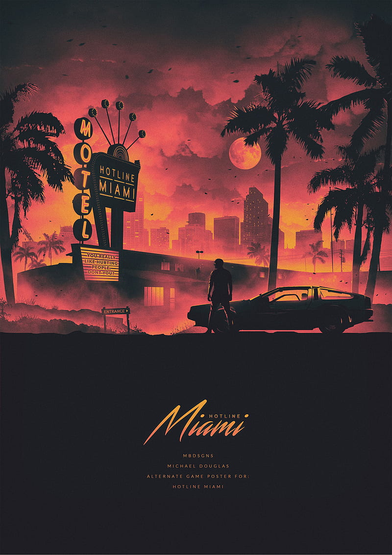 Miami Vice, Fenrir, Miami, HD phone wallpaper