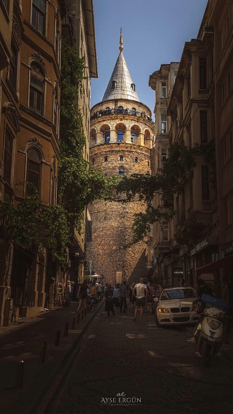 Galata kulesi, ask, bridge, galata tower, india, istanbul, HD phone wallpaper