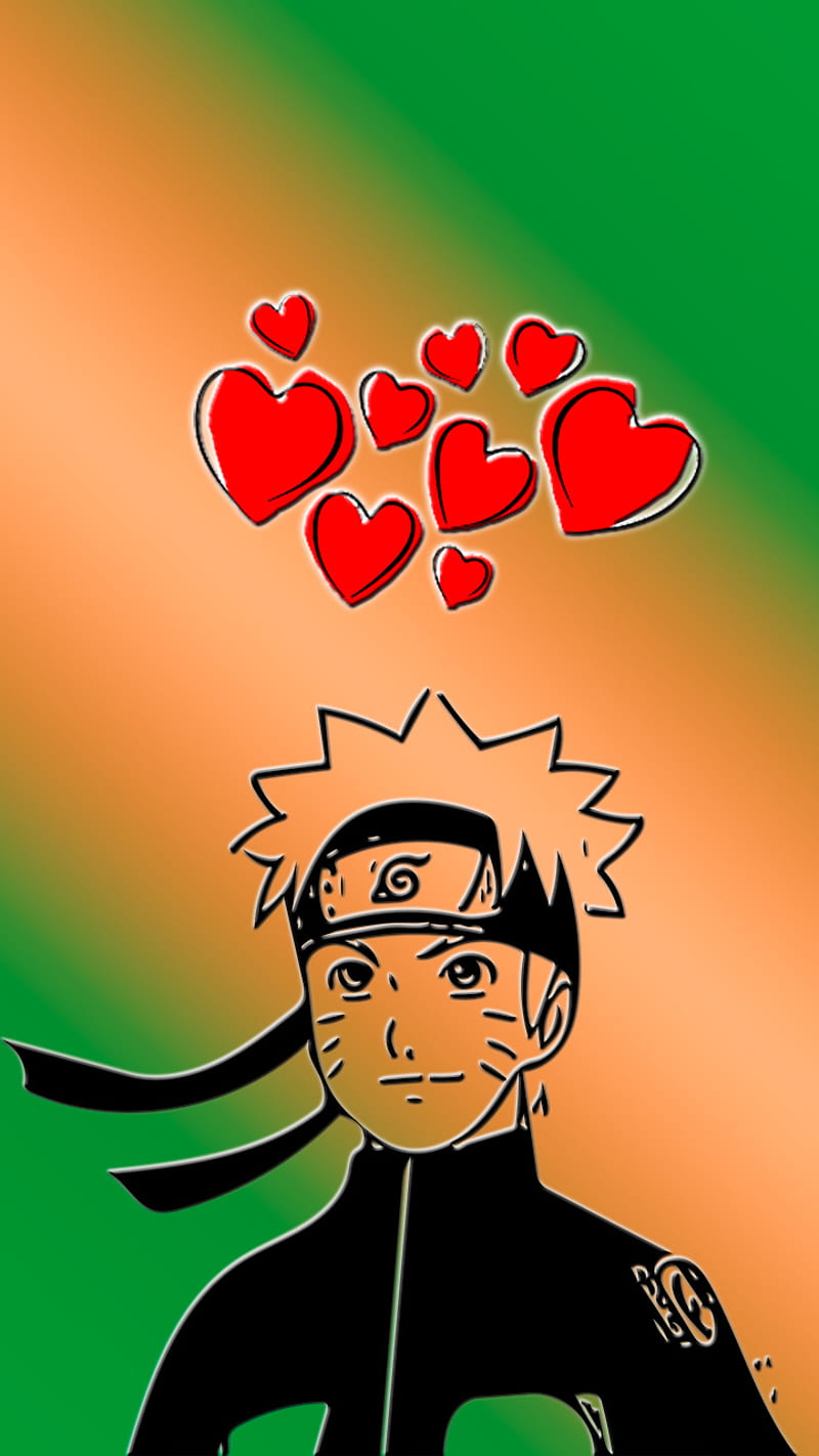 Naruto in Love, anime, february 14, corazones, passion, symbols, valentines  day, HD phone wallpaper | Peakpx