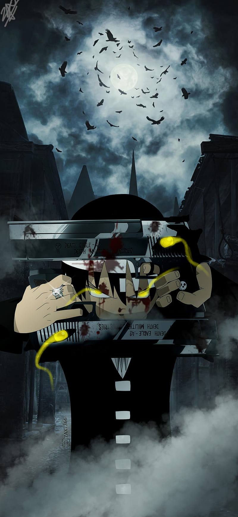 Death The Kid Zax Soul Eater Edit Manga Anime Hd Mobile Wallpaper Peakpx