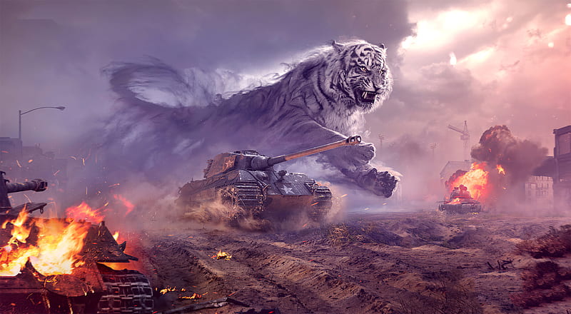 Video Game, World Of Tanks, Tank, Tiger, World of Tanks, HD wallpaper
