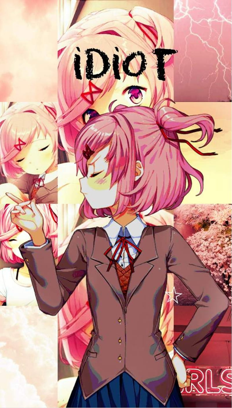 DDLC mobile wallpapers cuz i'm bored  Literature club, Literature, Dc  comics wallpaper