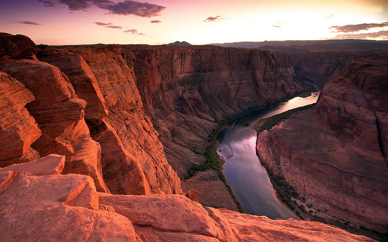 Colorado River-landscape, HD wallpaper