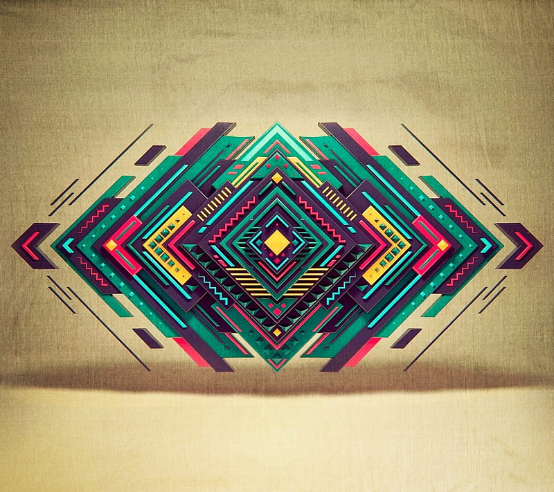 Techno, abstract, desenho, HD wallpaper