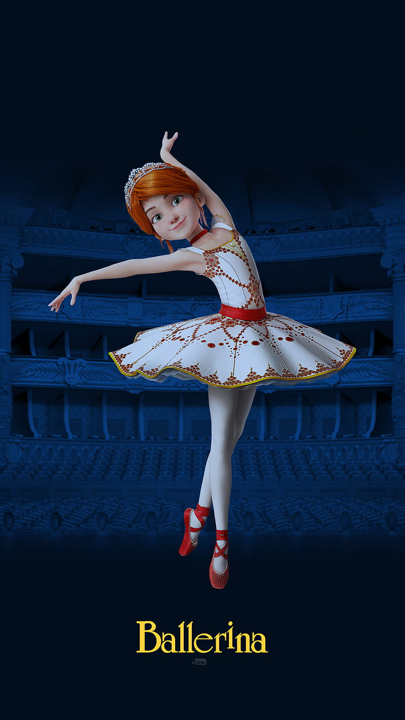 Ballerina Blue, cartoon, ballet, girl, children, movie, france, dance, HD  wallpaper | Peakpx