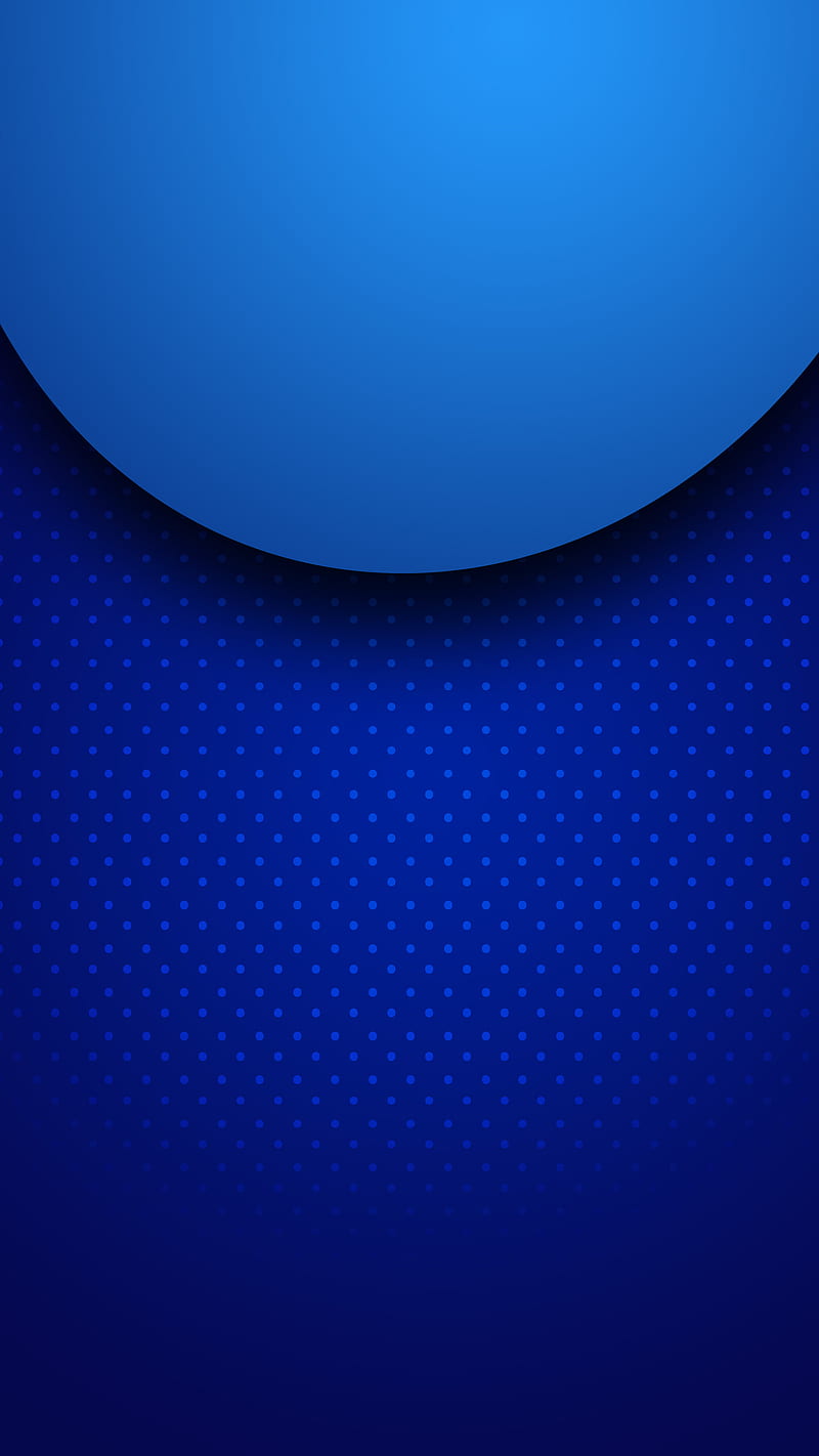 Blue background, abstract, abstract blue background, circle, easy, geometric shapes, relax, HD phone wallpaper