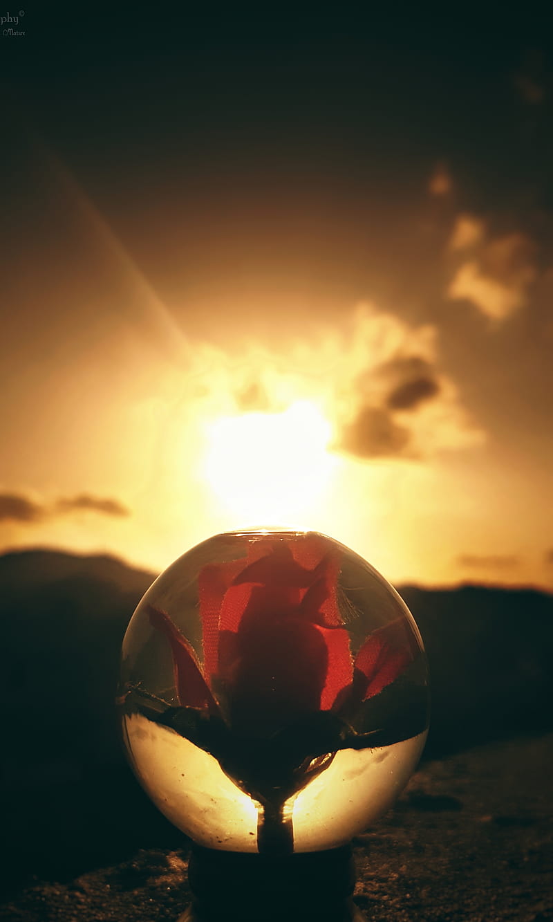 Crystal Sunset, android, azgraphy, bliss, clouds, flower, flowers, galaxy, girl, instagram, love, minhaj7, mobilegraphy, mom, orange, phone, red, samsung, sky, space, sun, HD phone wallpaper