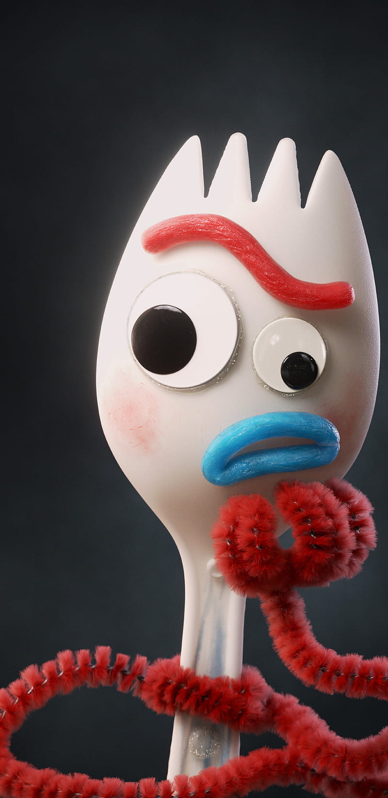 Forky, boss, disney, four, movie, pixar, story, toy, universal, woody, HD phone wallpaper