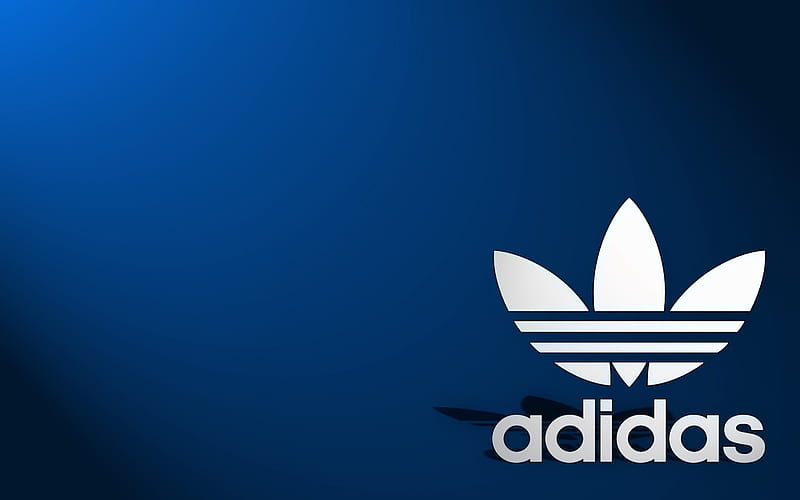 adidas logo-Well-known brand display, HD wallpaper