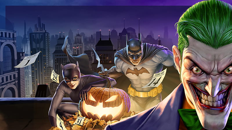 Movie, Batman: The Long Halloween, Part One, Batman , DC Comics , Joker , Catwoman, HD wallpaper