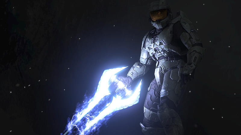 Halo Warrior With A Lighting Sword Games, HD wallpaper