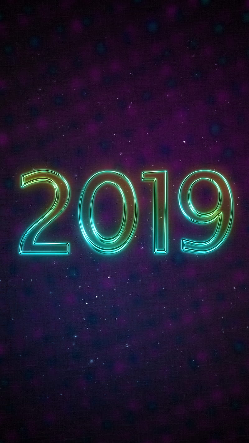 2019, happy, new, years, HD phone wallpaper