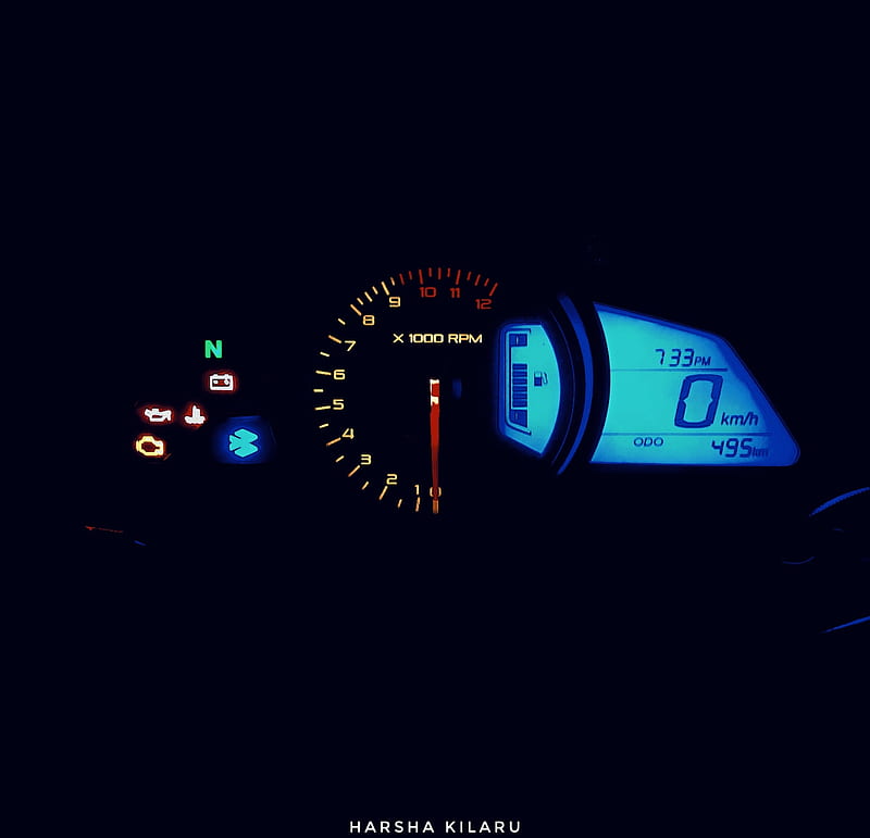 ns200 , auto, gauge, meter, speed, watches, HD wallpaper