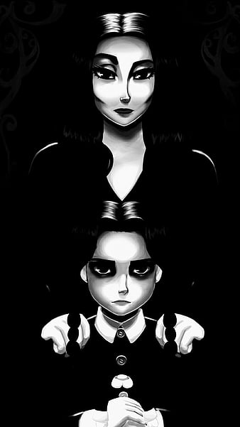 Mommy Daughter Day, addams family, morticia addams, wednesday addams, HD  phone wallpaper | Peakpx