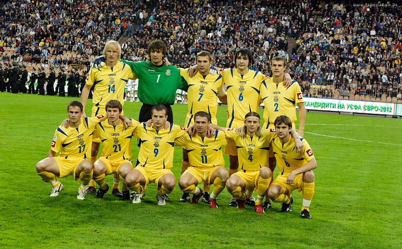 Euro 2012 - UKRAINE, soccer, tshirts, green, yellow, color, HD wallpaper