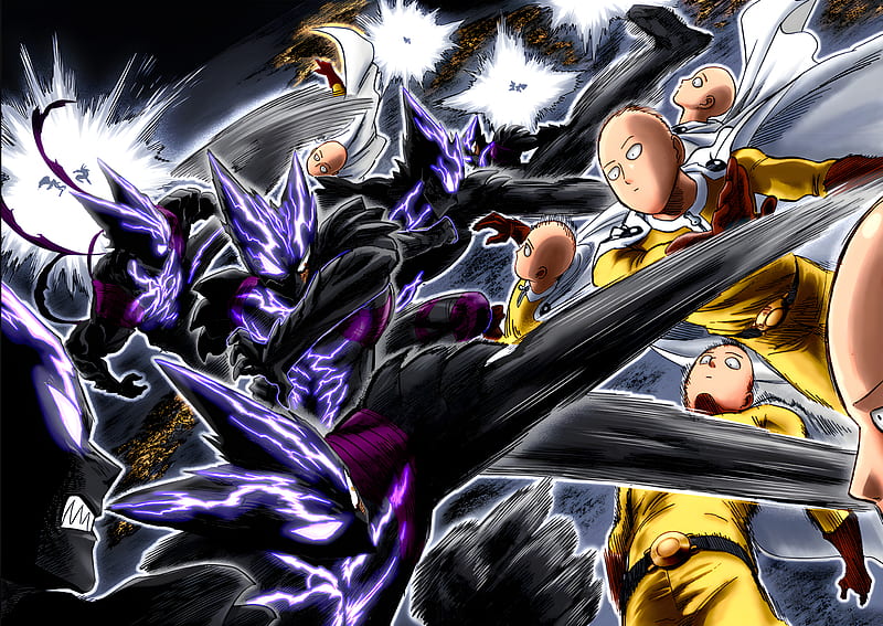 Saitama All One-Punch Man Art Wallpaper, HD Anime 4K Wallpapers