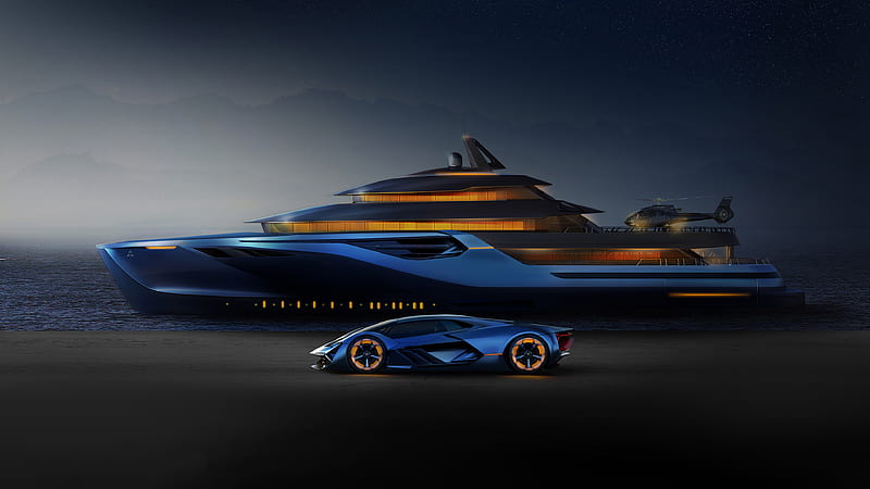 Lamborghini Terzo Millennio And Explorer Concept , lamborghini-terzo-millennio, lamborghini, concept-cars, electric-cars, carros, 2019-cars, artist, behance, HD wallpaper