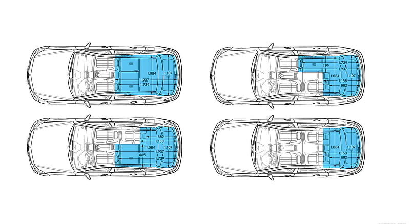 2013 Mercedes-Benz CLS Shooting Brake - Load Compartment and Interior , car, HD wallpaper