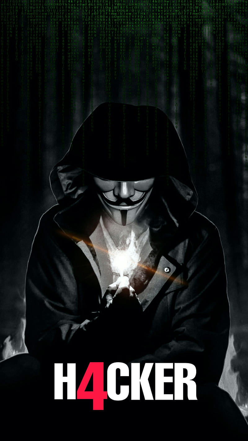 H4cker - Hacker, anonymous, black and white, boys, coding, fare, flare, nadunkavishkasamarasingha, hop, HD phone wallpaper