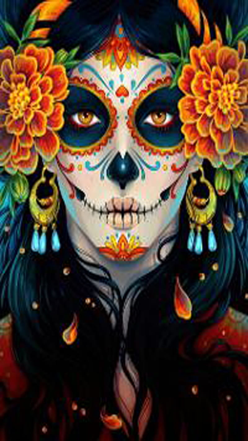 Catrina, calavera, dia de muertos, mexico, skull, HD phone wallpaper |  Peakpx