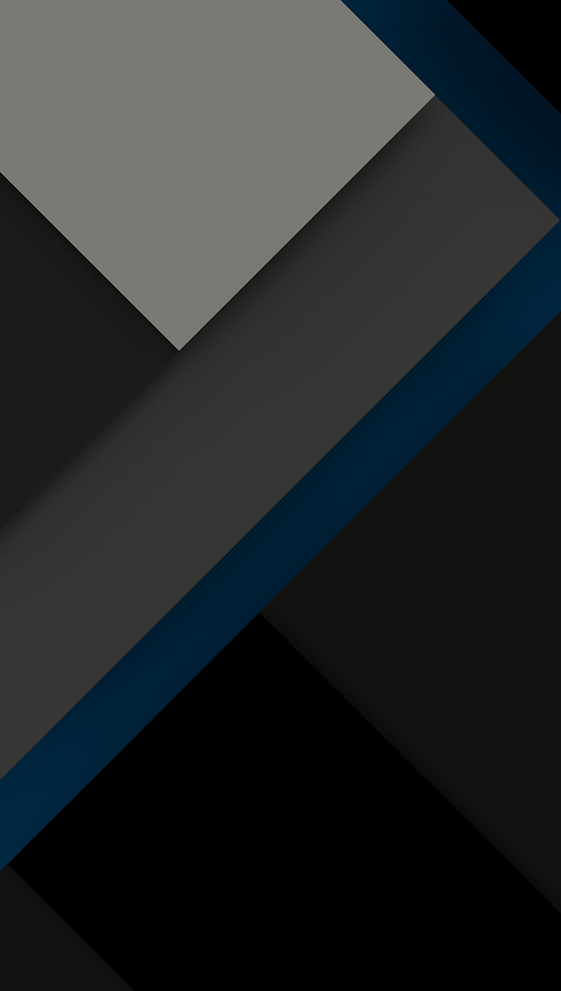 Material Design, abstract, black, blue, gray, gris, white, HD phone wallpaper