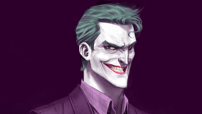 Art Joker, joker, digital-art, behance, superheroes, HD wallpaper