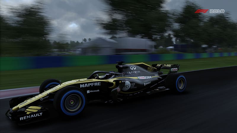 Renault, Formula 1, Vehicle, Video Game, Renault R S 18, F1 2018, HD wallpaper