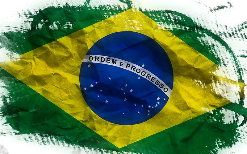 Brazil Flag Wallpaper 3d Image Num 79