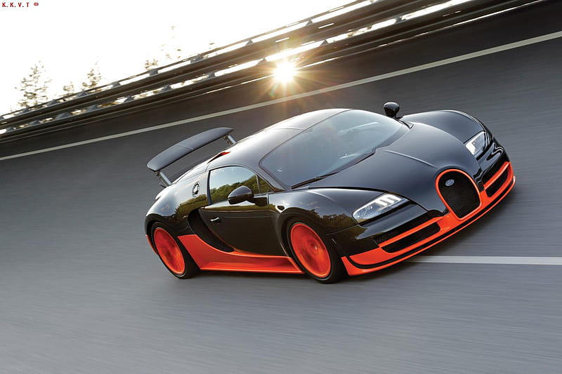 Bugatti Veyron 16.4, kumar khan, kkvt, bugatti veyron, chrome bugatti, virtual tuning, k k designs, chrome, HD wallpaper