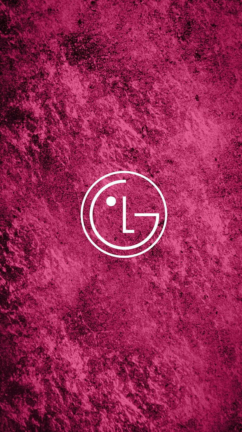 LG logo , pink, HD phone wallpaper