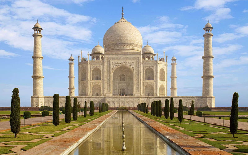 Taj Mahal, architecture, Agra, India, HD wallpaper