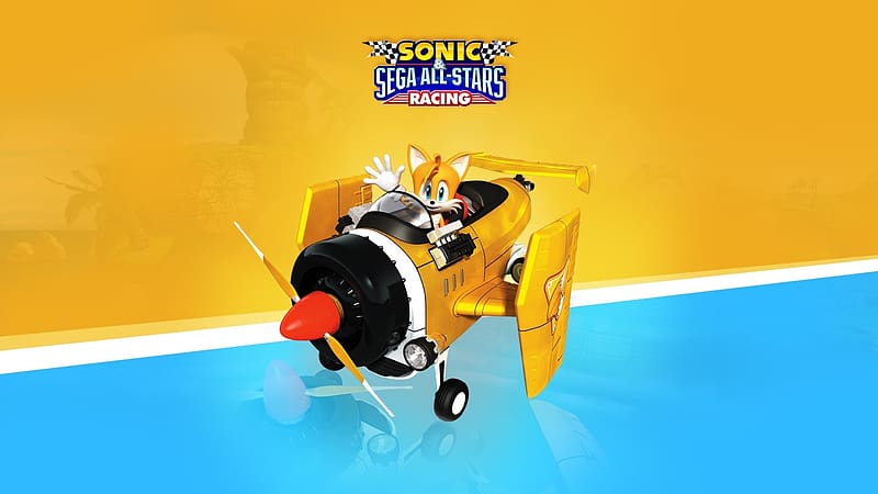 Video Game, Sonic The Hedgehog, Miles 'tails' Prower, Sonic & Sega All Stars Racing, Sonic, HD wallpaper