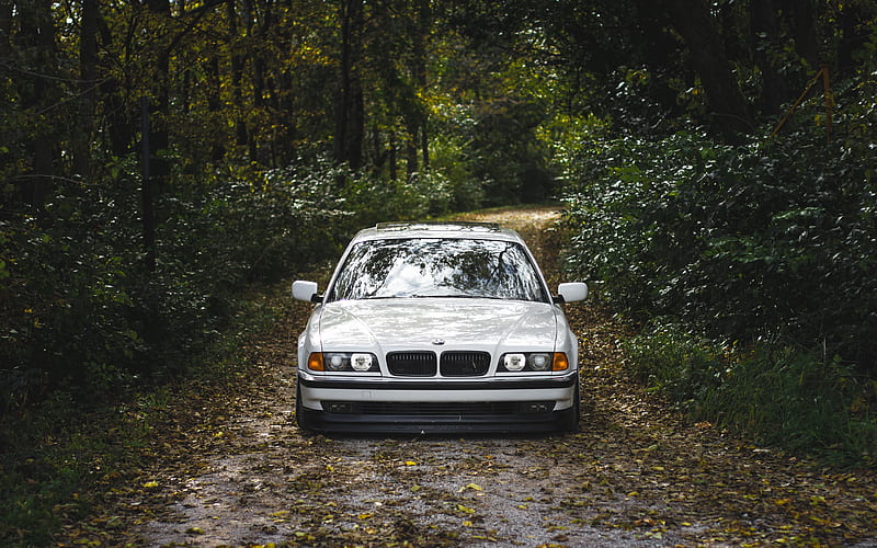 BMW 7-Series, offroad, E38, low rider, tuning, 1997 cars, BMW 7-Series III, BMW E38, german cars, BMW, HD wallpaper