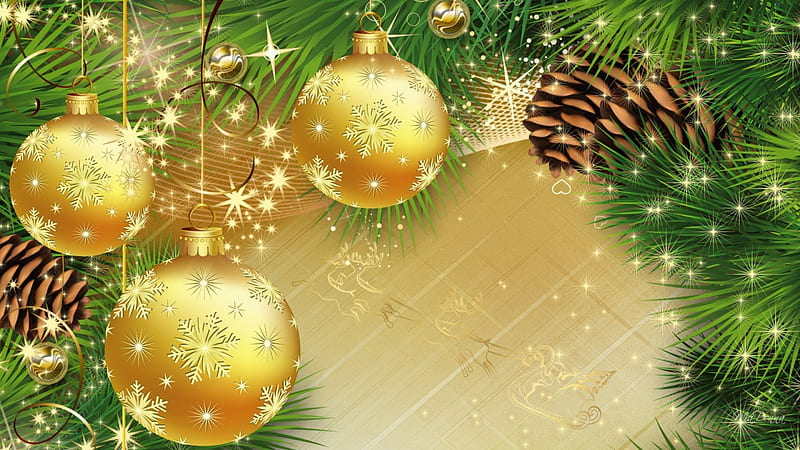 Christmas Gold, stars, feliz navidad, christmas, new years, golden ...