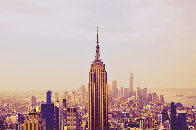 Empire State Building New York , empire-state-building, new-york, world, graphy, HD wallpaper