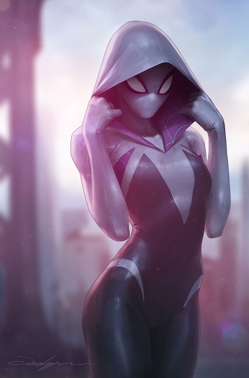 Marvel Gwen Stacy Unmasked Wallpapers - Superhero Wallpapers