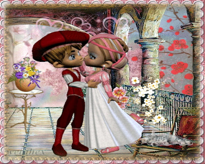 Romeo and juliett, dolls, love, framed, corazones, doll, kiss, sweet, HD wallpaper | Peakpx Romeo and juliett, dolls, love, framed, corazones, doll, kiss, sweet, HD wallpaper | Peakpx