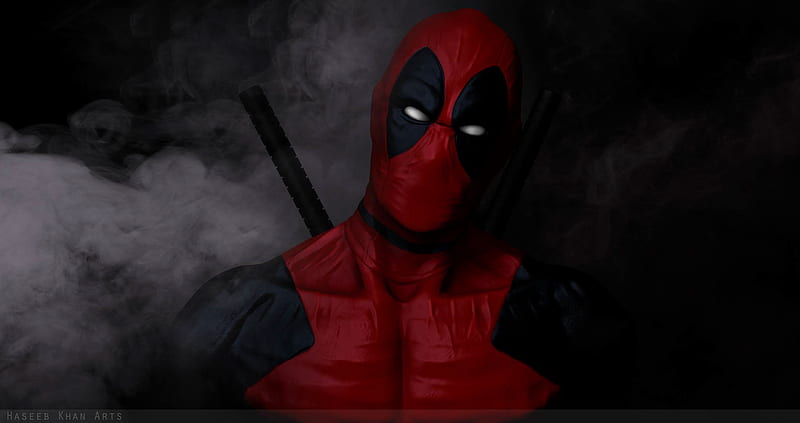 Deadpool Guy, deadpool, superheroes, artwork, digital-art, behance, HD wallpaper